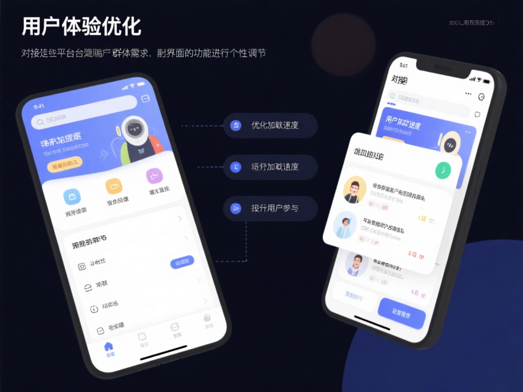 用户体验优化
对接完成后，平台还需根据自身用户群