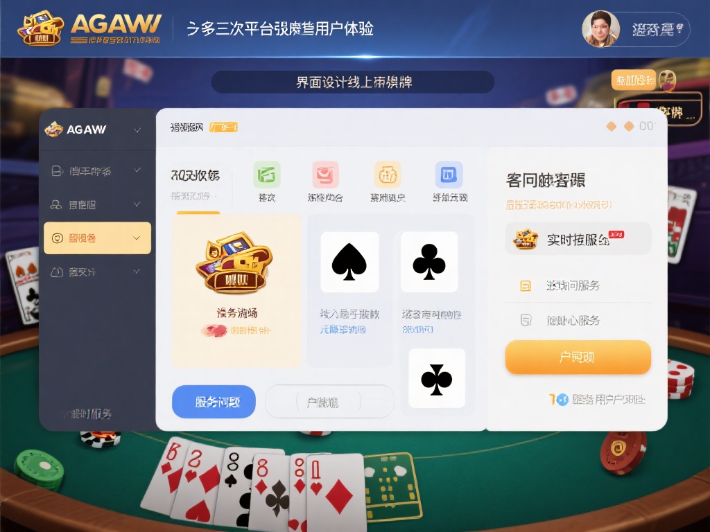 AG 亚游 在线棋牌 (AG亚游在线棋牌平台,畅享顶级娱乐体验!) 其次,平台注重用户体验,界面设计简洁直观,操作流畅