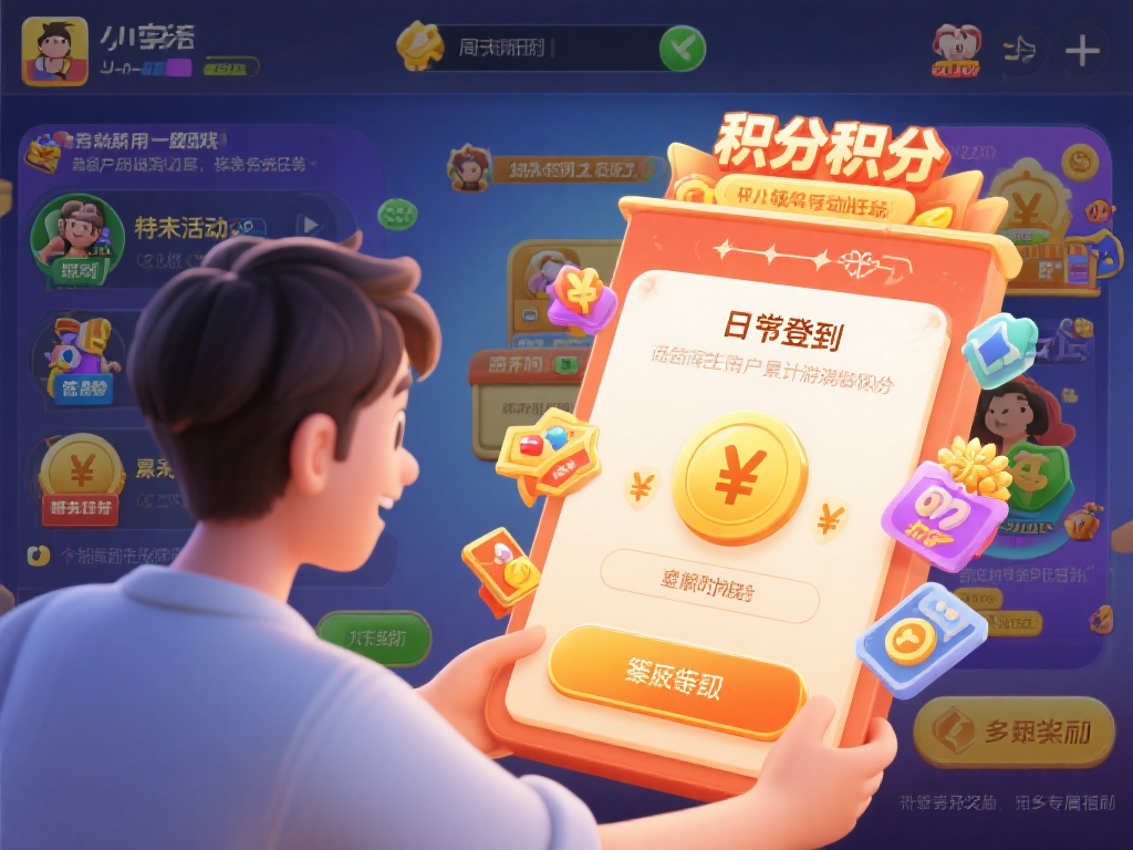 获取积分的方式多种多样，这也是其吸引力的重要来源之