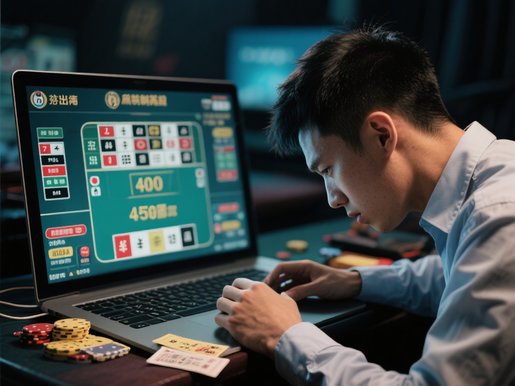 小李是一名普通的上班族，起初只是偶尔在网上玩几把消