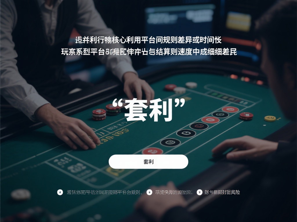 这种行为的核心在于利用平台间的规则差异或时间差。例