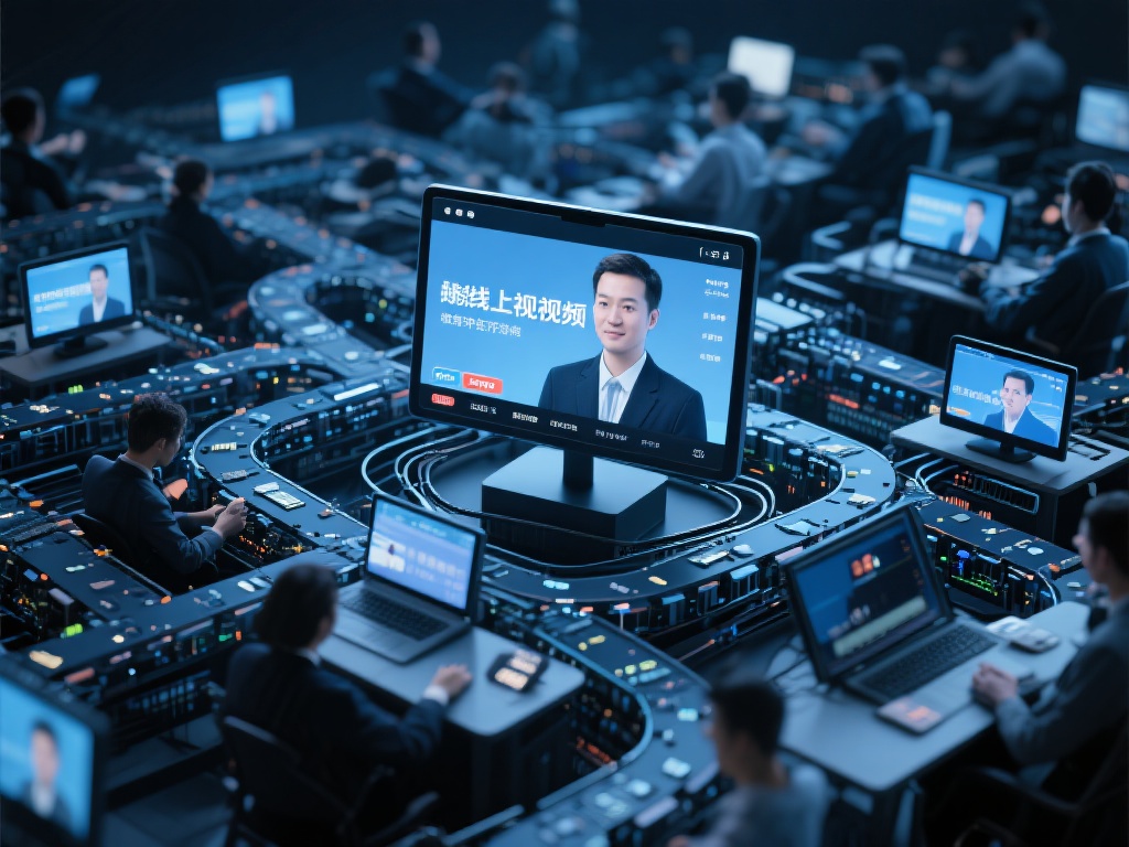 最后，线上视讯行业背后复杂的利益链条也是一个关键因