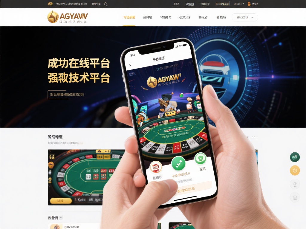 一个成功的线上平台，离不开强大的技术支持。ag亚游